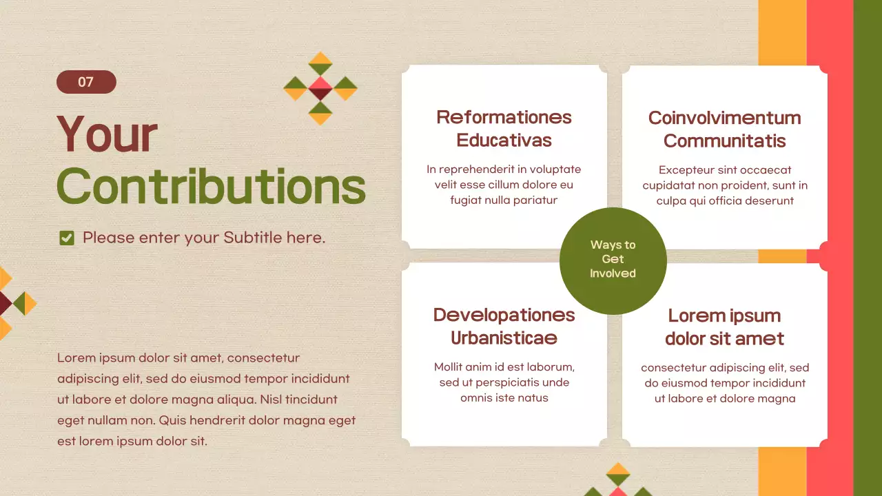 Beige Cultural Civil Movements Guide Presentation