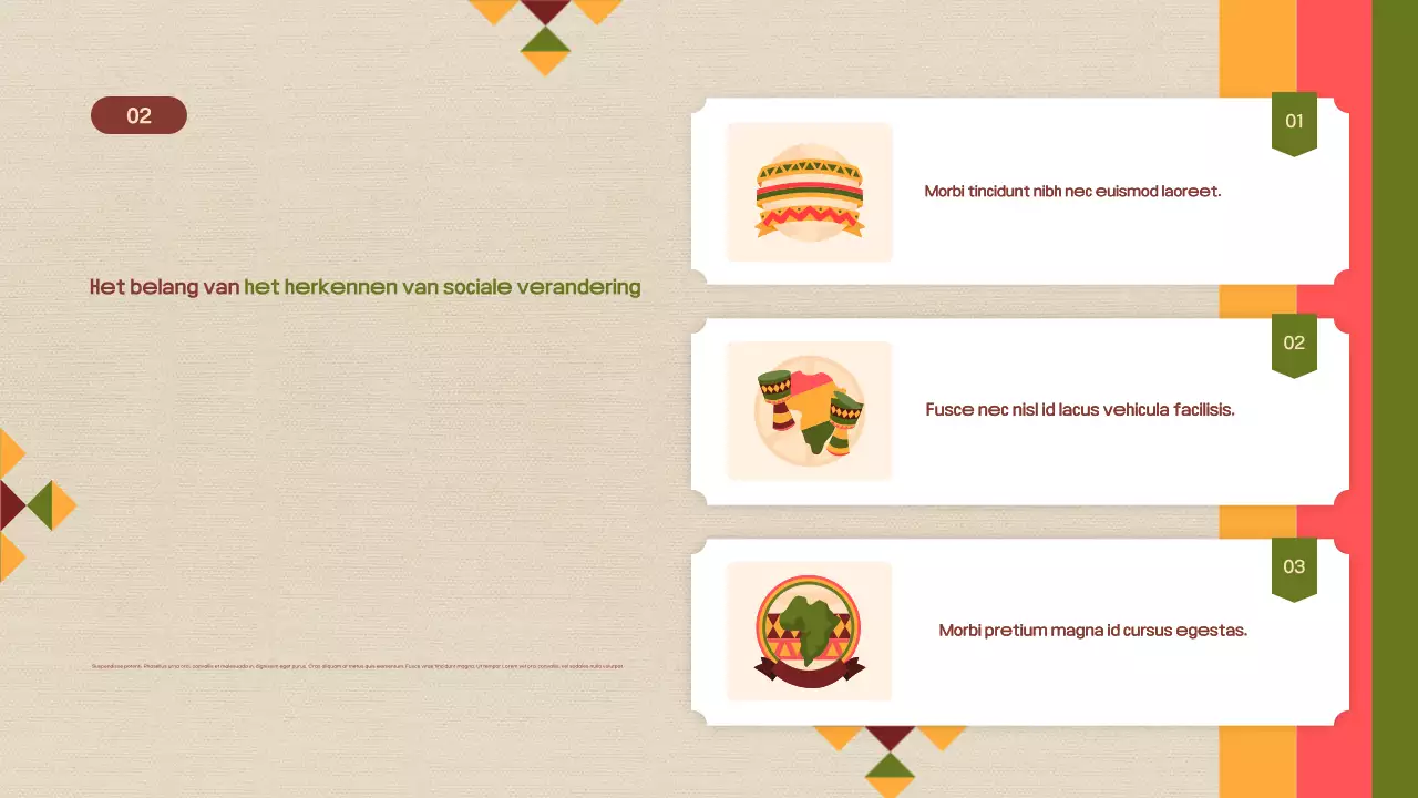 oranje moderne civiele presentatie