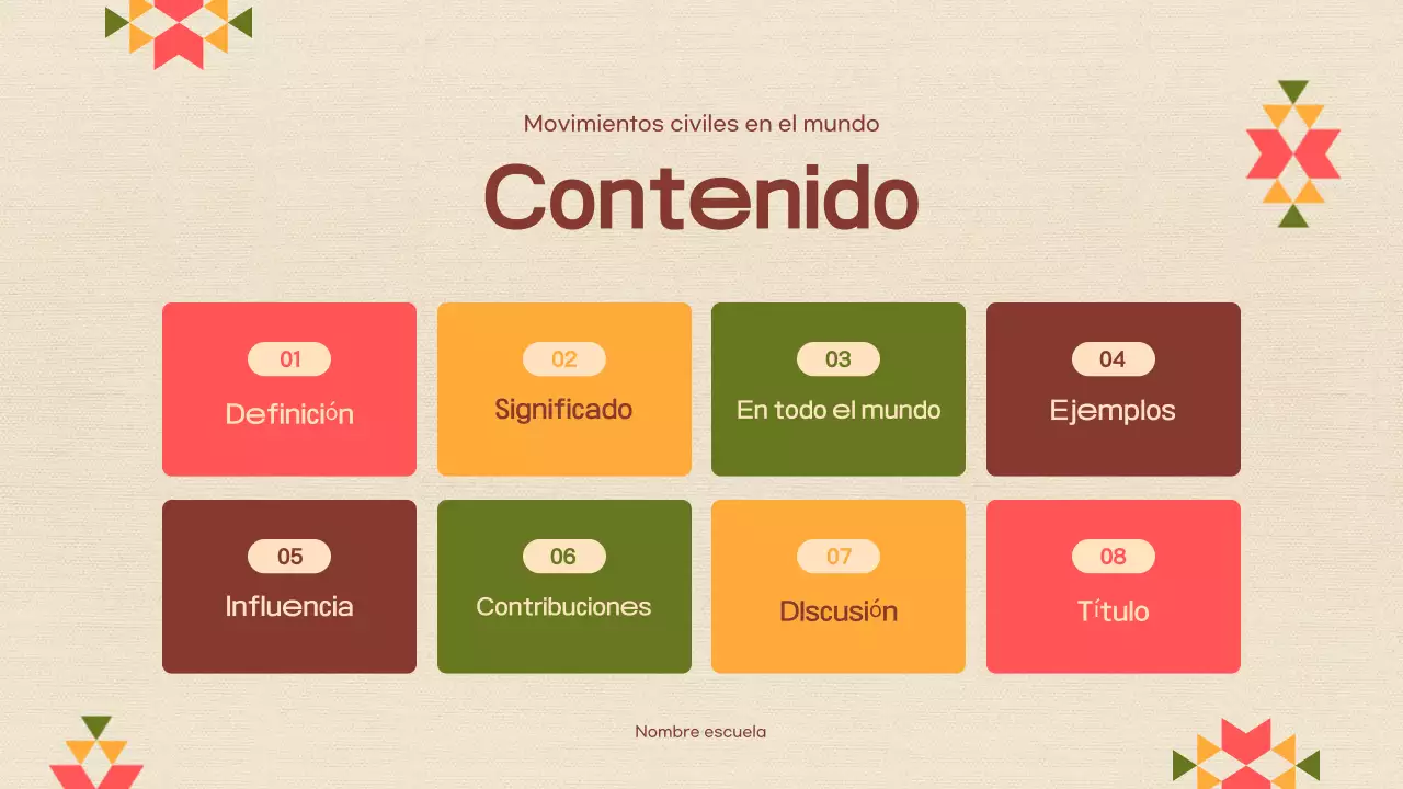 orange presentación civil moderna