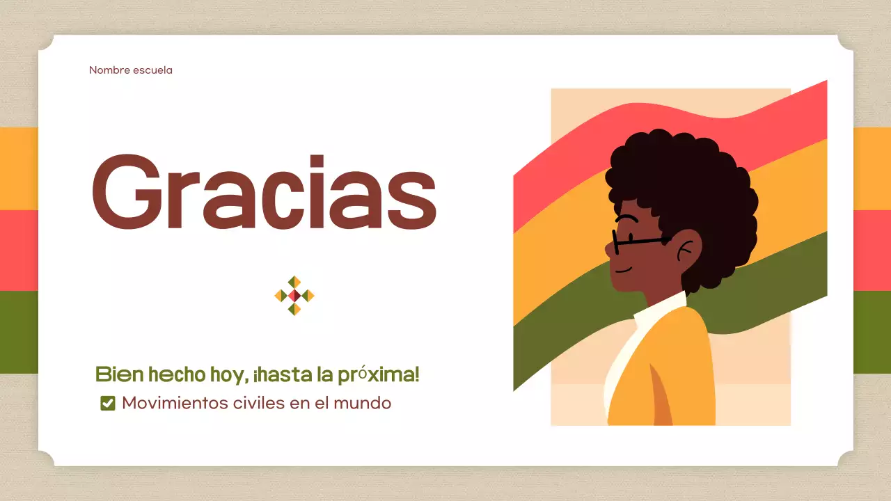 orange presentación civil moderna