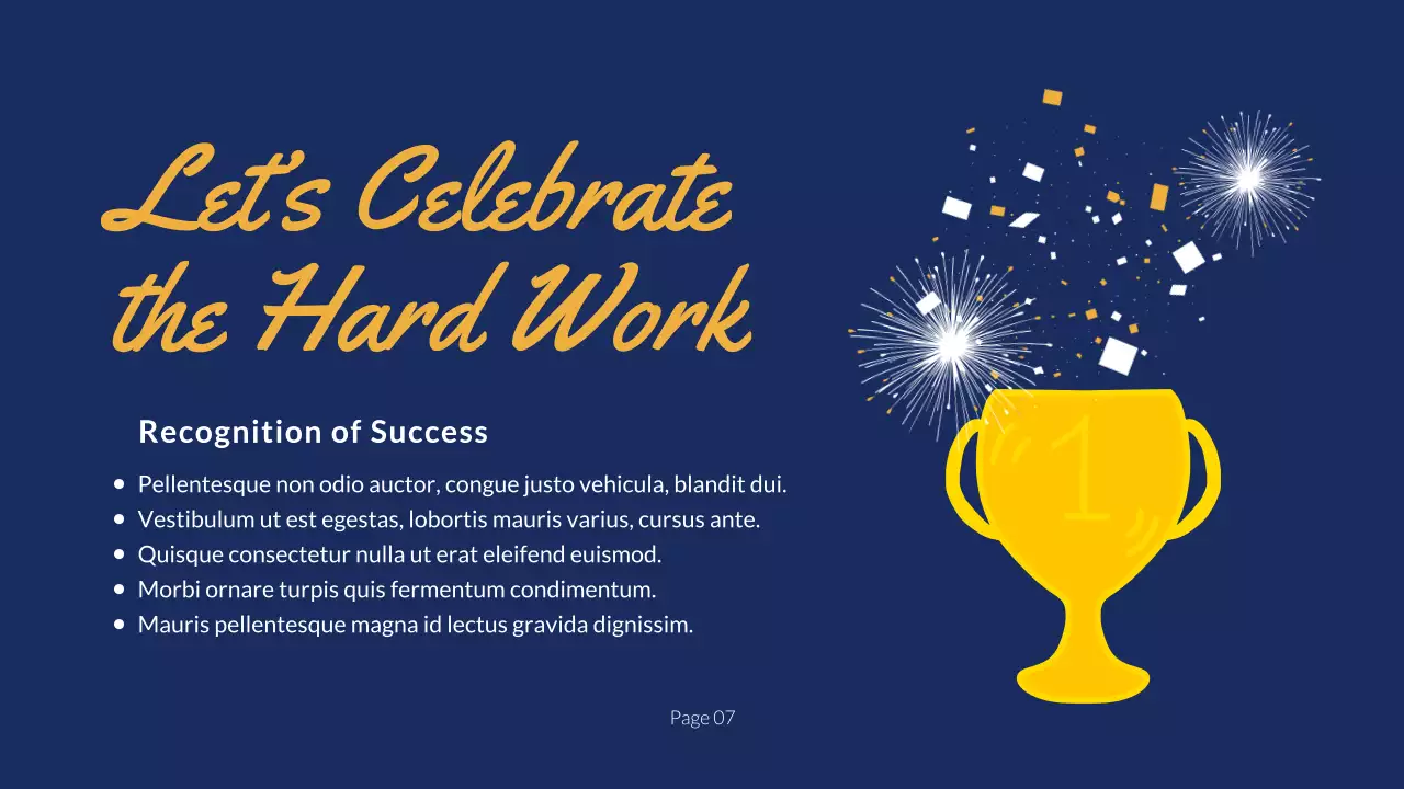 Blue Simple New Year Announcement Presentation