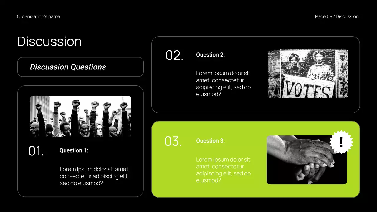 Orange Modern Civil Movements Presentation