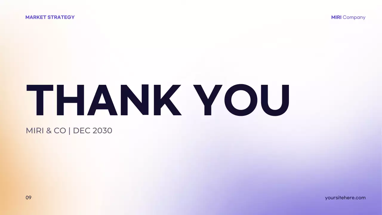 Purple Modern Market Strategy Guide Presentation