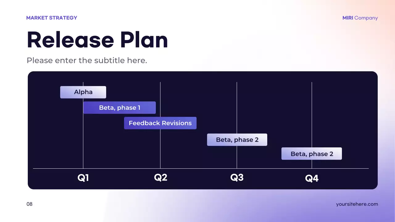 Purple Modern Market Strategy Guide Presentation
