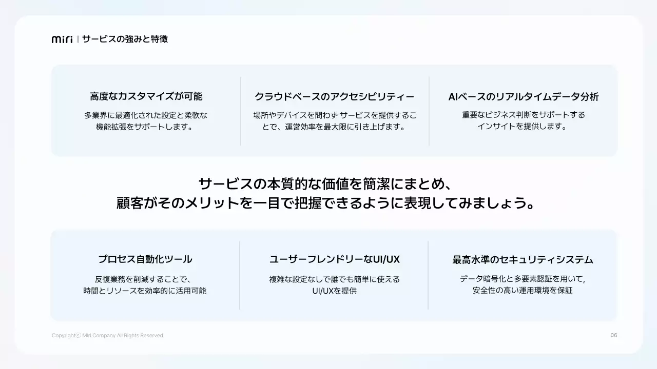 白 シンプル ビジネス 資料 プレゼンテーション