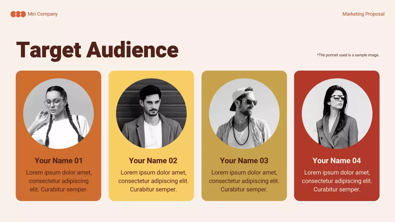 Orange Retro Marketing Pitch Presentation