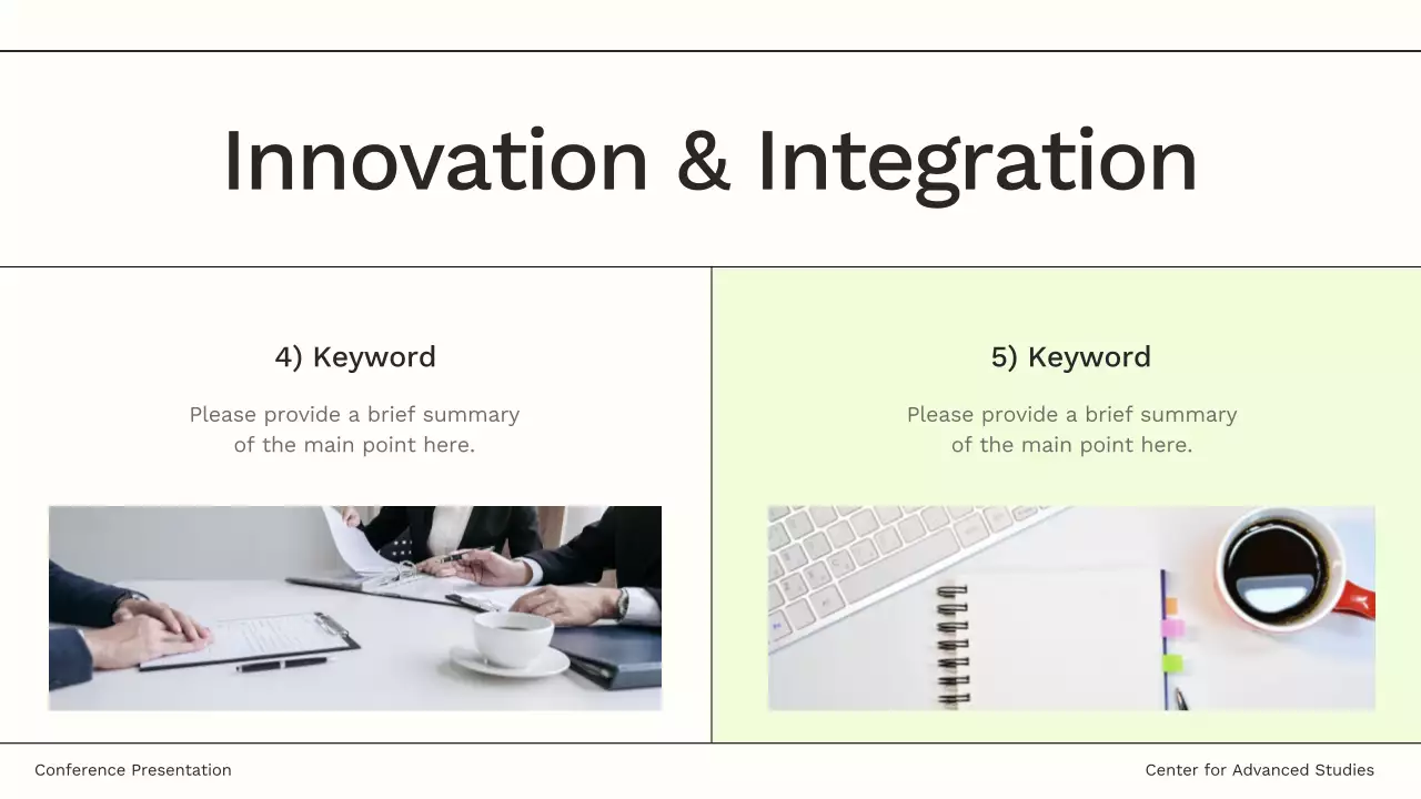 Green Minimalist Conference Presentation