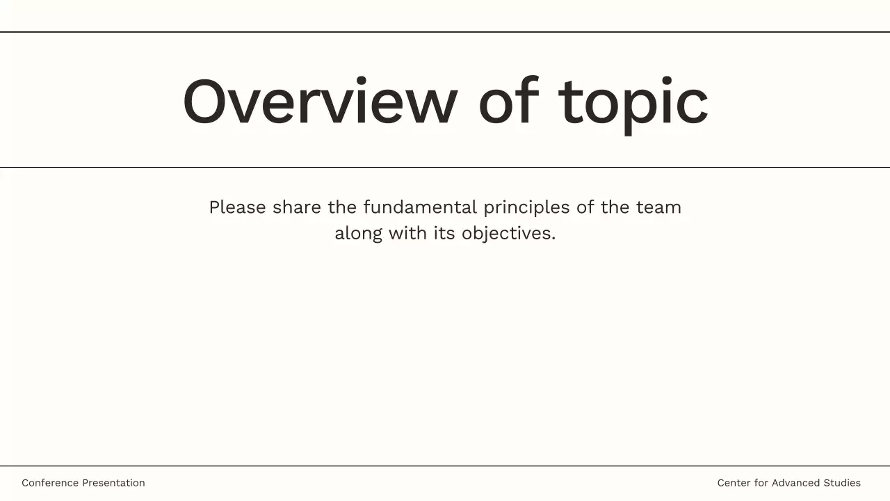 Green Minimalist Conference Presentation
