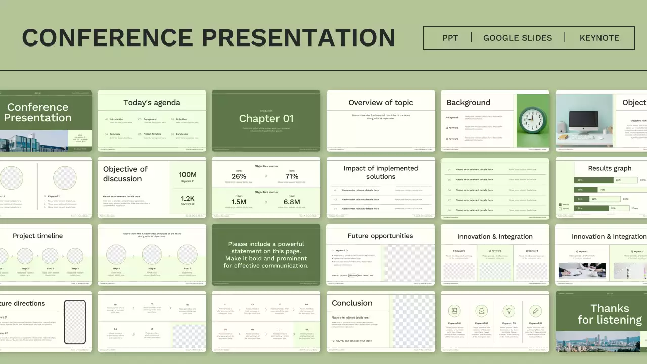 Green Minimalist Conference Presentation
