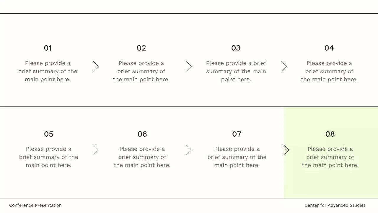 Green Minimalist Conference Presentation