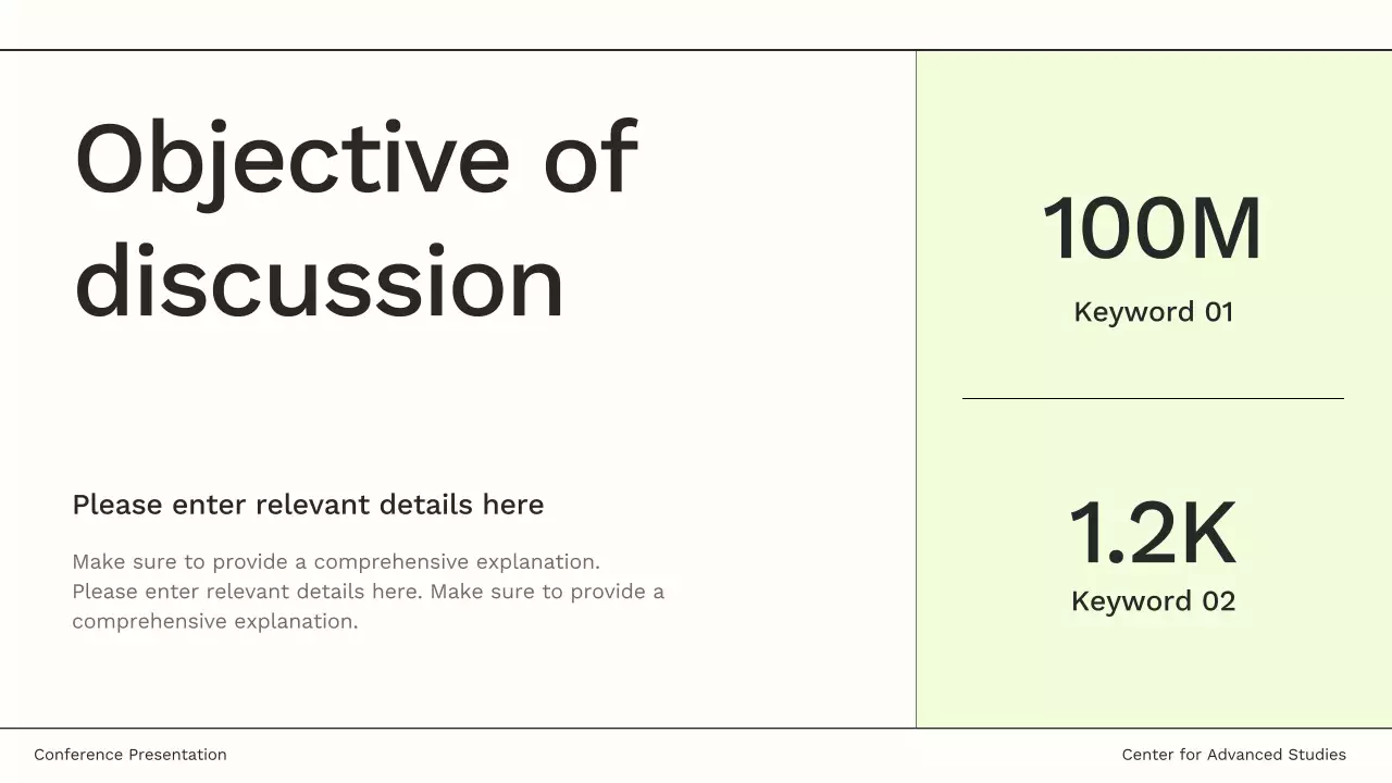 Green Minimalist Conference Presentation