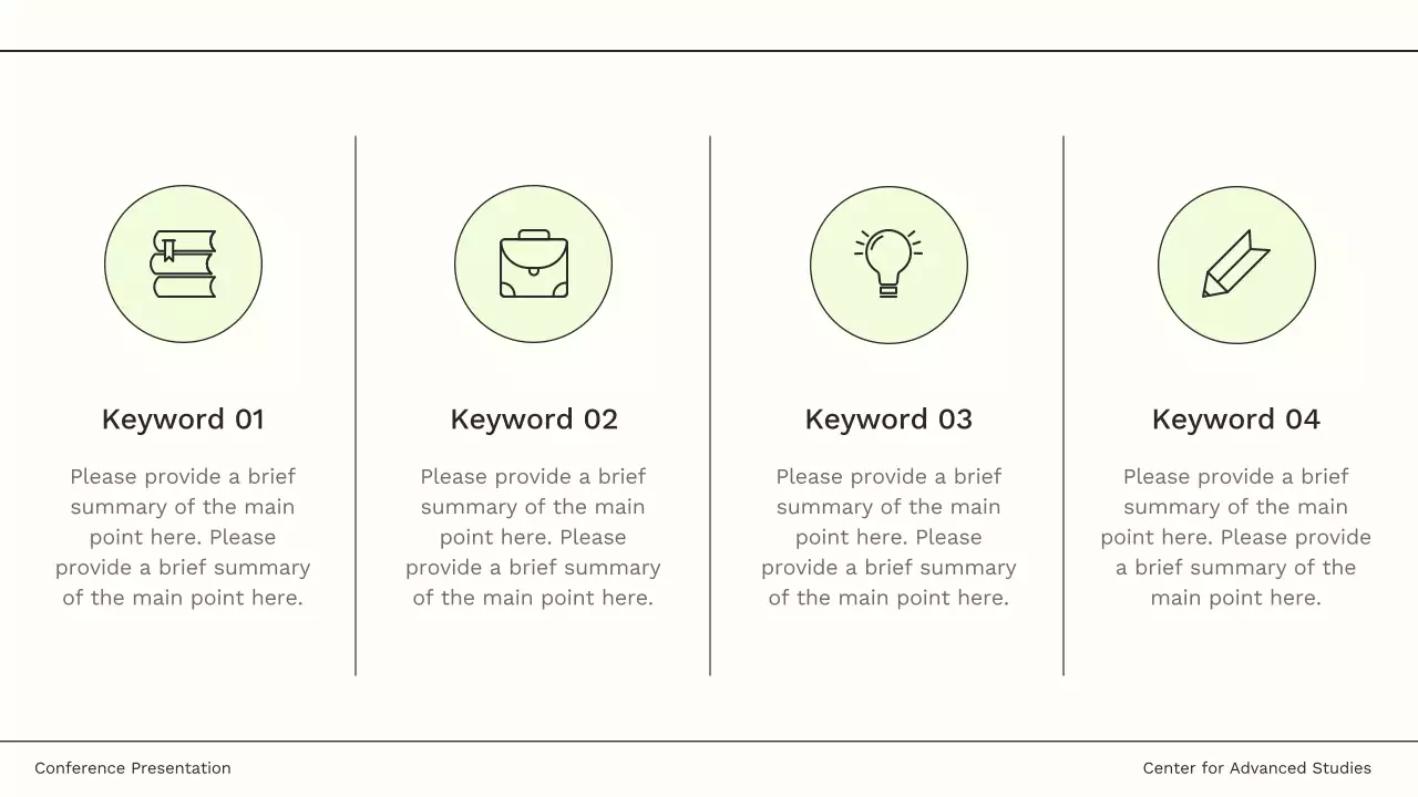 Green Minimalist Conference Presentation