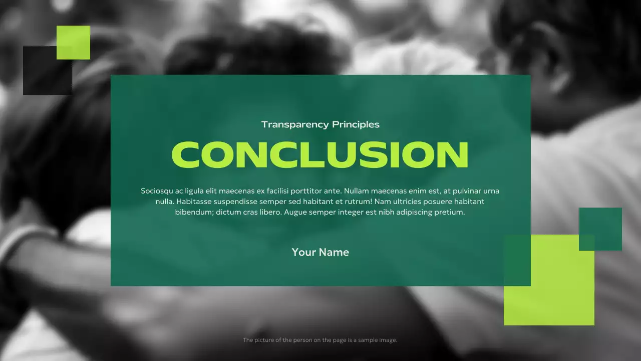 Green Modern Non-Profit Presentation