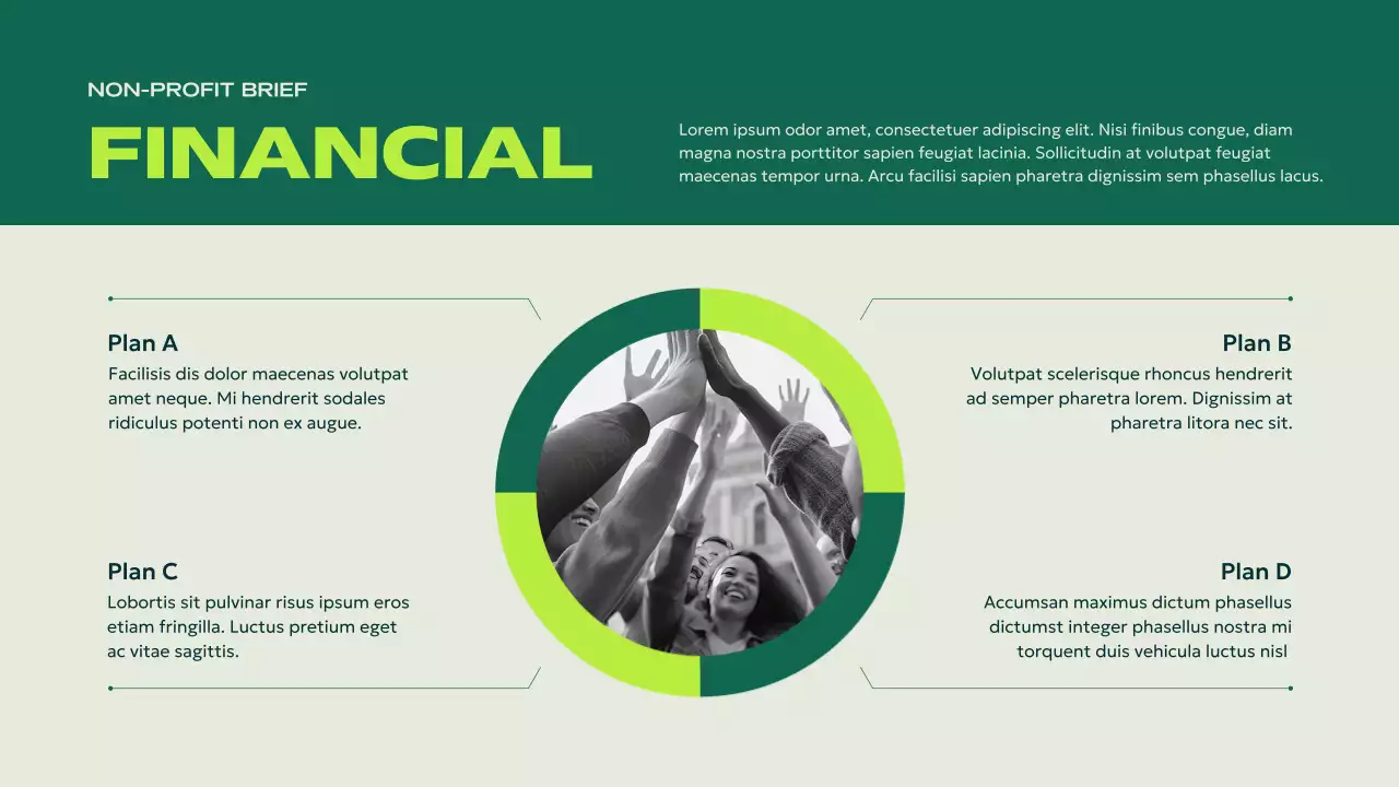 Green Modern Non-Profit Presentation