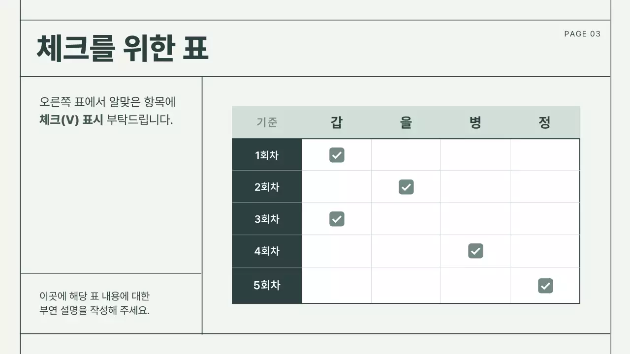 민트 기본 보고서 설명서