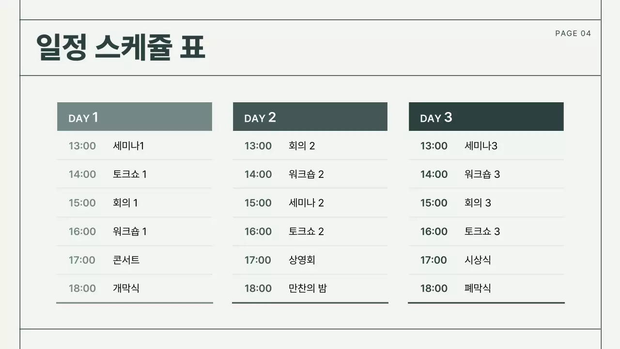 민트 기본 보고서 설명서