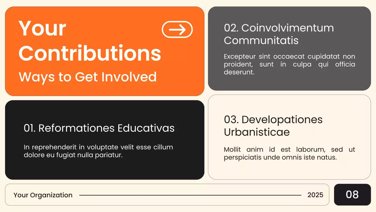 Orange Modern Civil Movements History Presentation