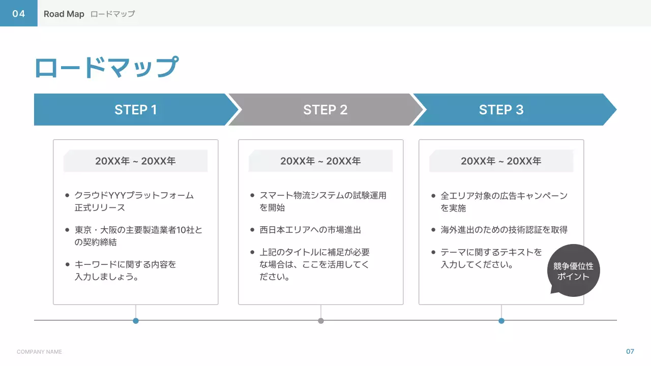 青 シンプル ビジネス 計画書