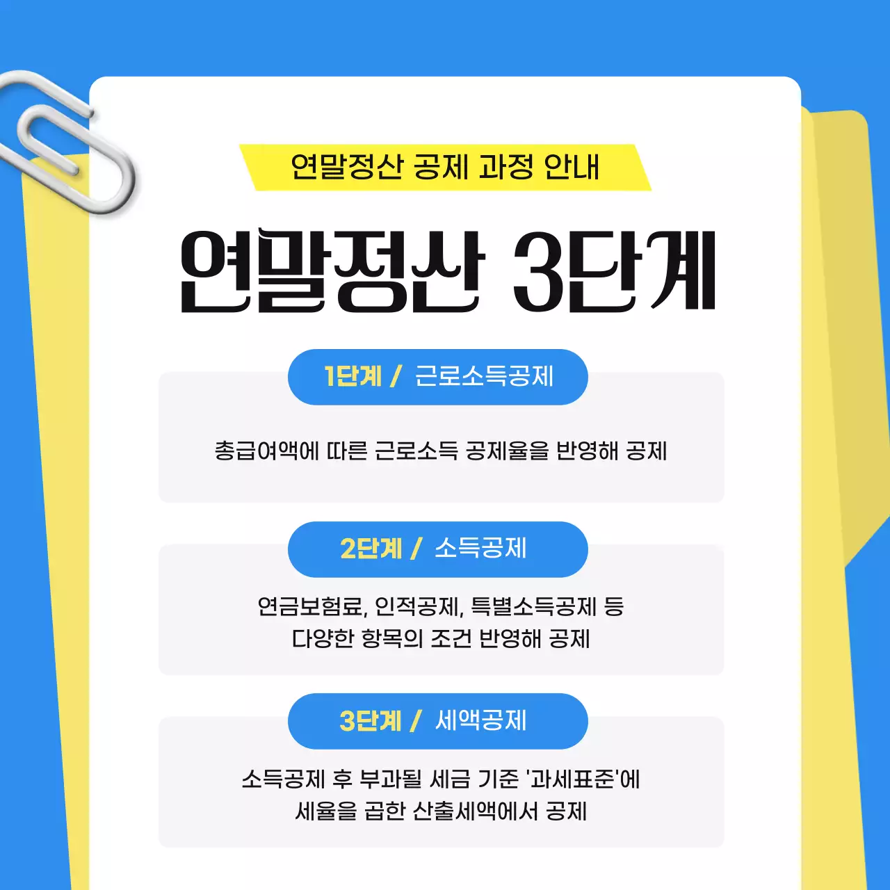 파랑 심플 세금 설명