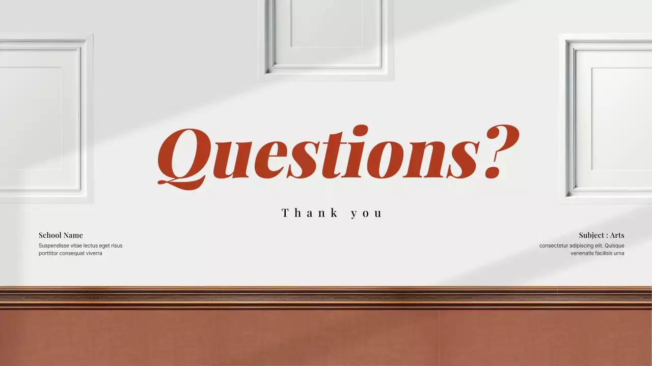 화이트 미니멀 학술 가이드 프레젠테이션