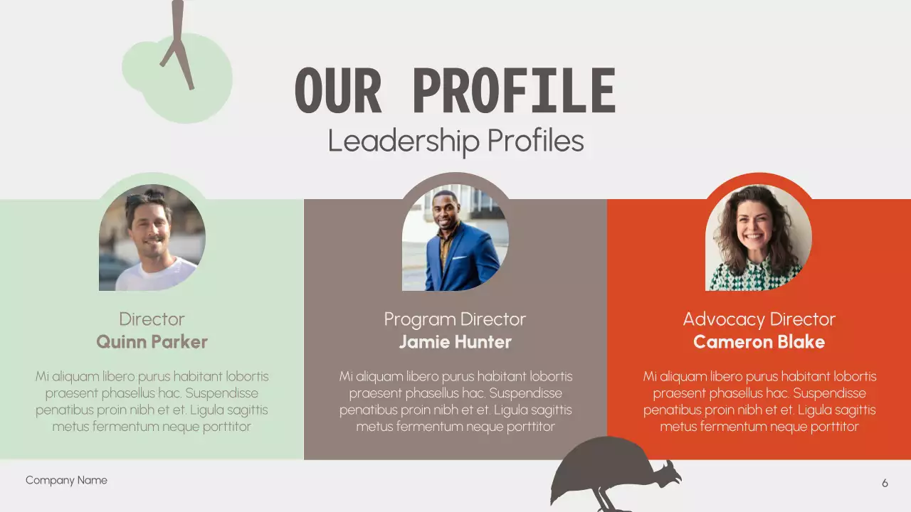 Mint Minimal Non-Profit Report Presentation