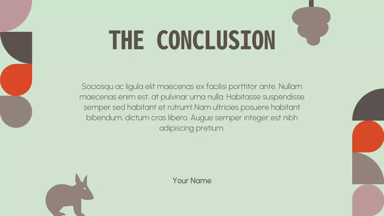 Mint Minimal Non-Profit Report Presentation