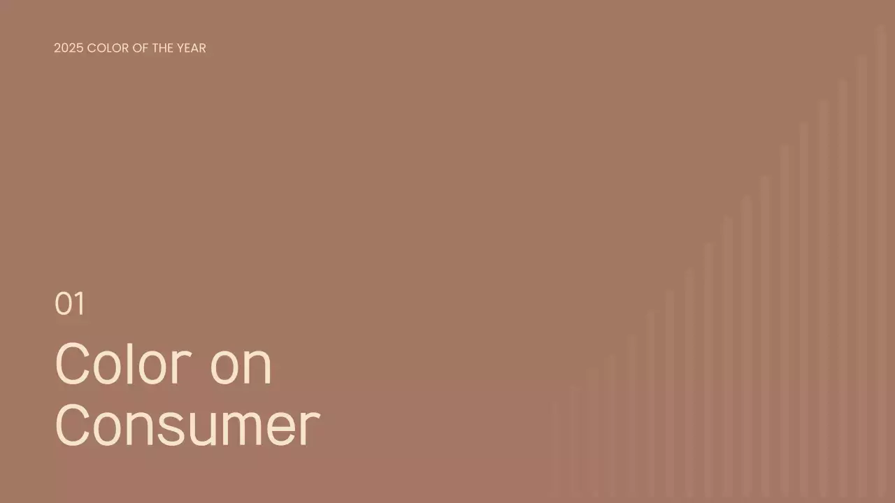 Beige Modern Color Trend Report Presentation