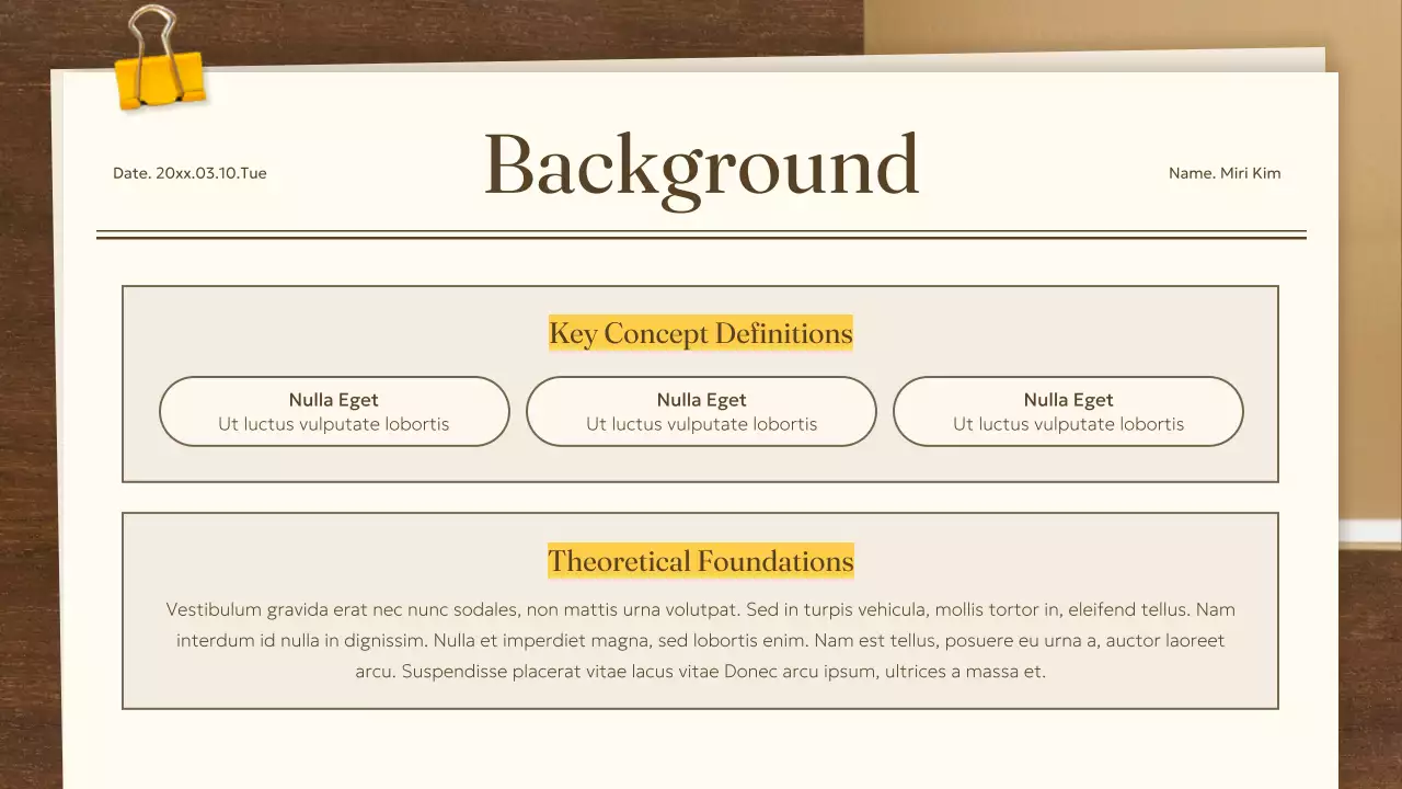 Beige Simple Academic Guide Presentation