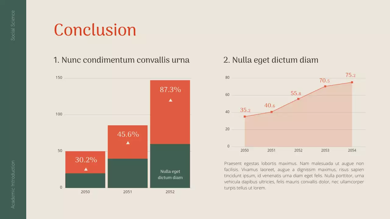 Green Minimal Academic Presentation