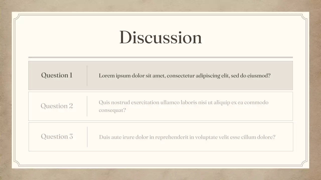 Beige Classic Civil Movements Presentation