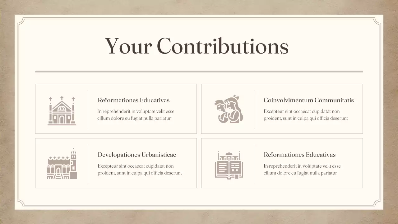 Beige Classic Civil Movements Presentation