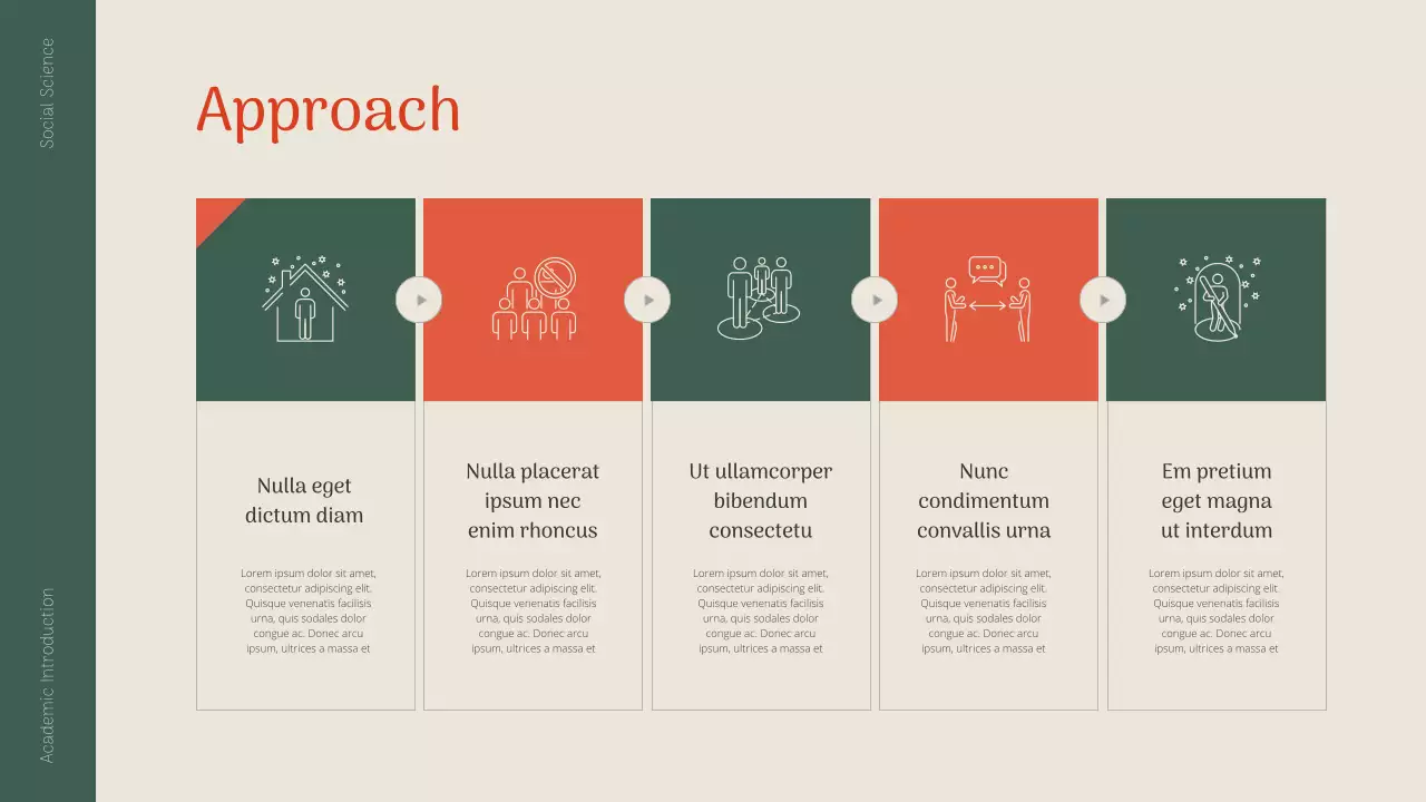 Green Minimal Academic Presentation