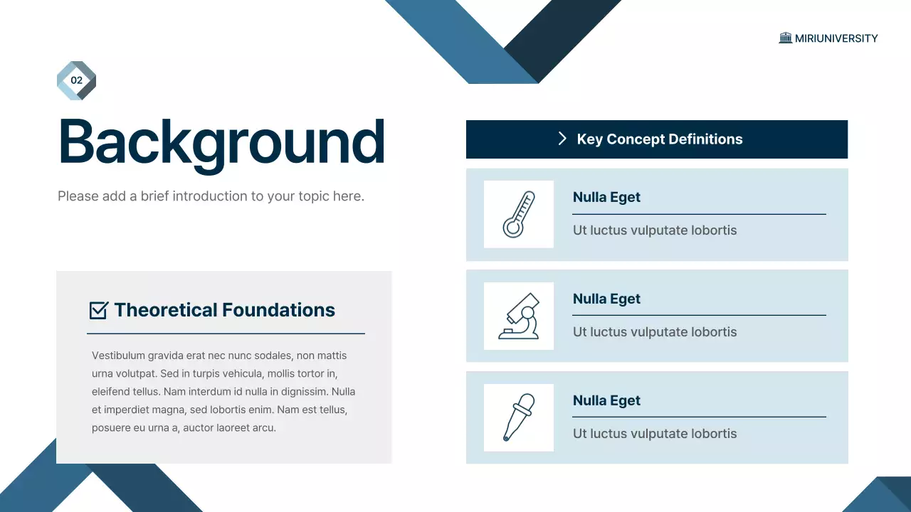 Blue Modern Life Science Course Presentation