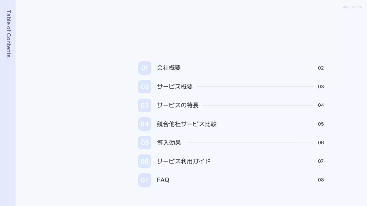 水色 モダン アプリ プレゼンテーション