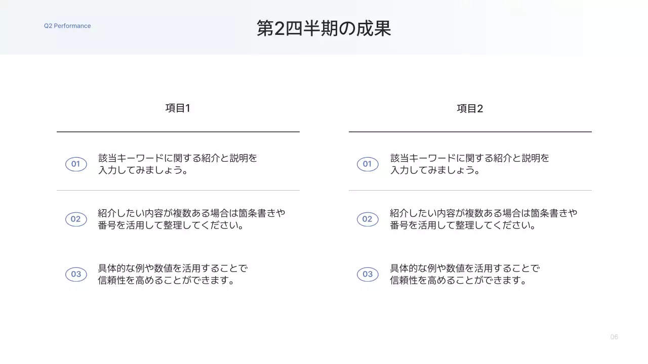 白 シンプル ビジネス 報告書 プレゼンテーション