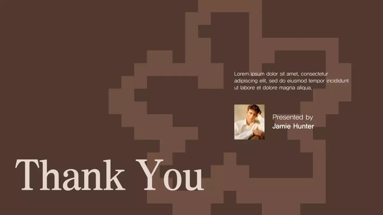 Brown Modern Color Trend Report Presentation