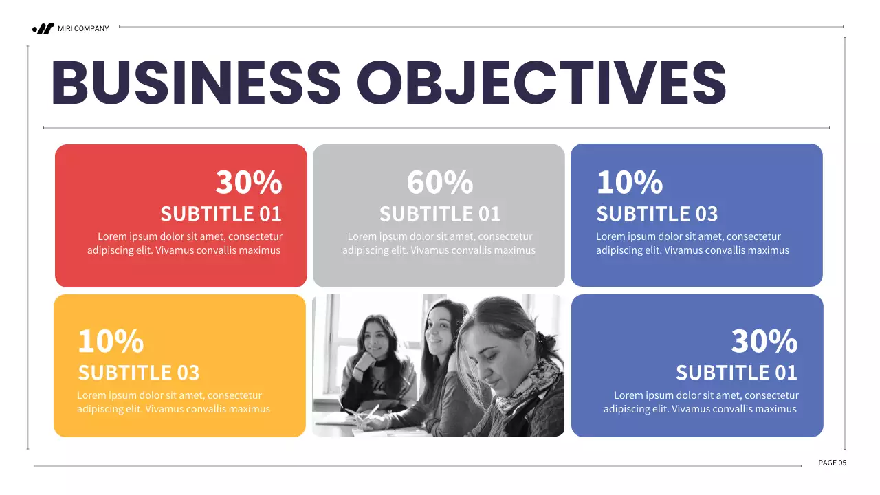 Red Classic Marketing Plan Presentation