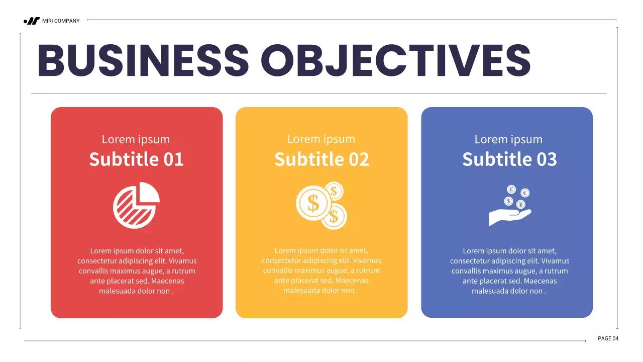 Red Classic Marketing Plan Presentation