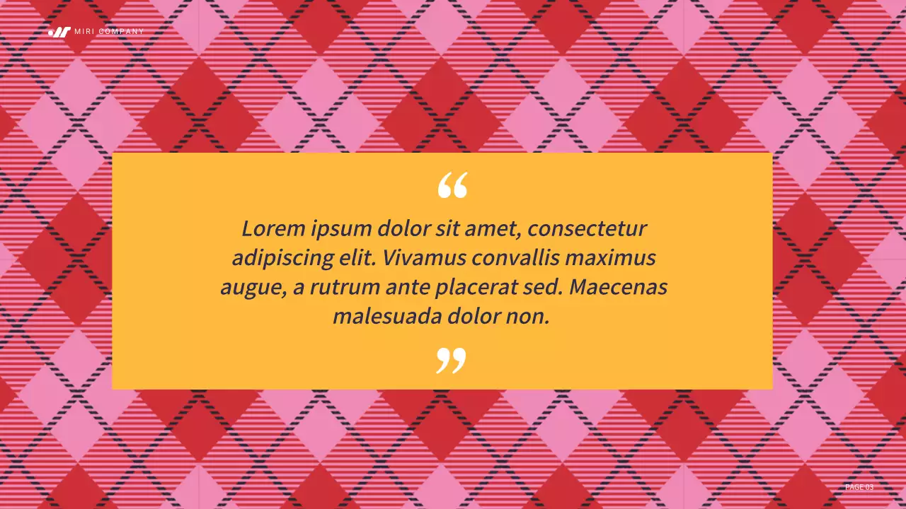 Red Classic Marketing Plan Presentation