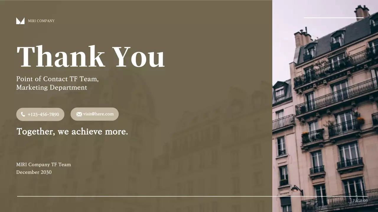 Beige Classic Report Document Presentation