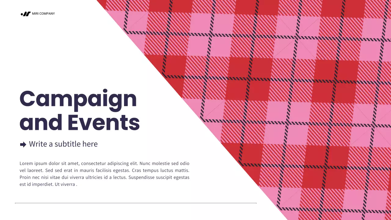 Red Classic Marketing Plan Presentation