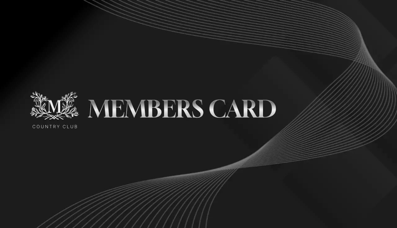 黒 シンプル 会員カード 名刺