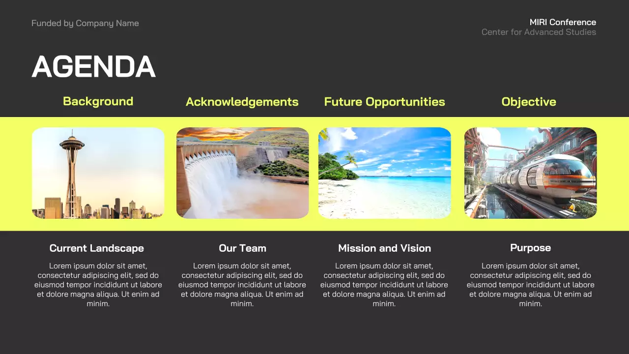 Blue Modern Innovation Event Presentation