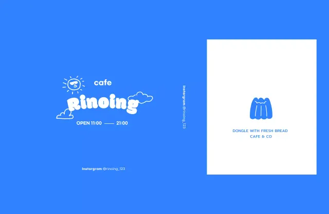 Promosikan Blue Simple Cafe