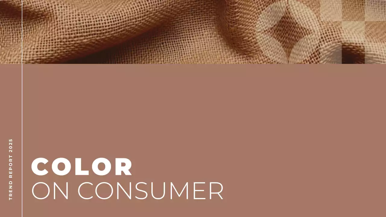 Beige Modern Color Trend Report Presentation