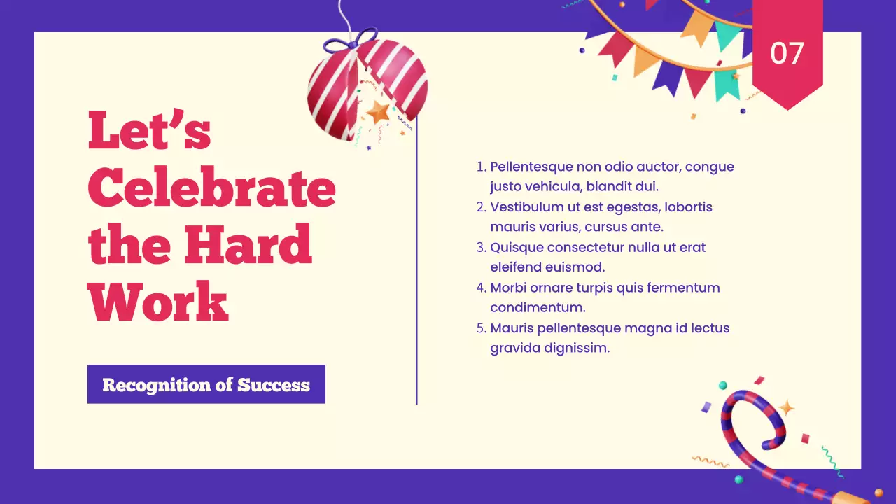 Red Trendy New Year Announcement Presentation