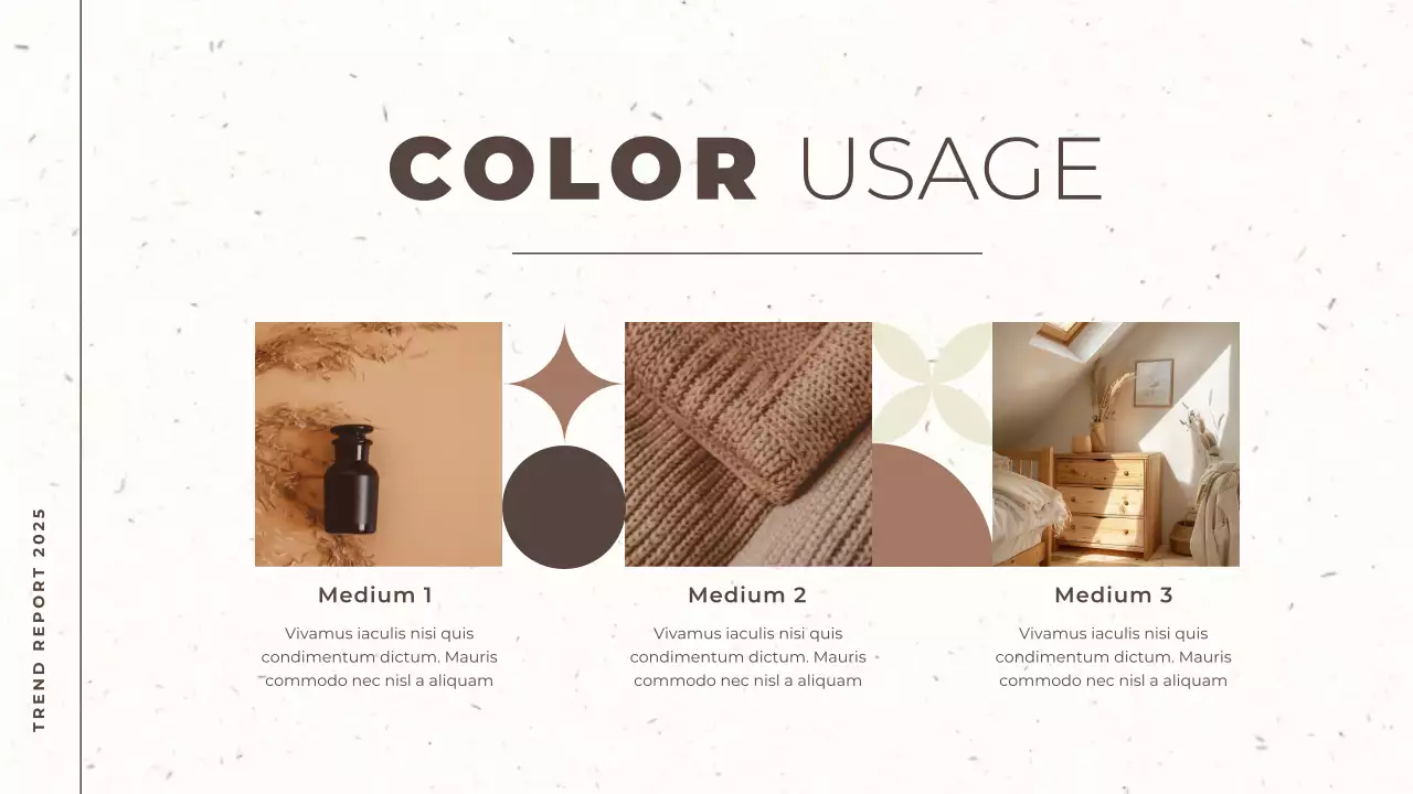 Beige Modern Color Trend Report Presentation