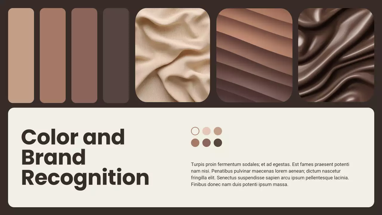 Beige Modern Color Trend Report Presentation