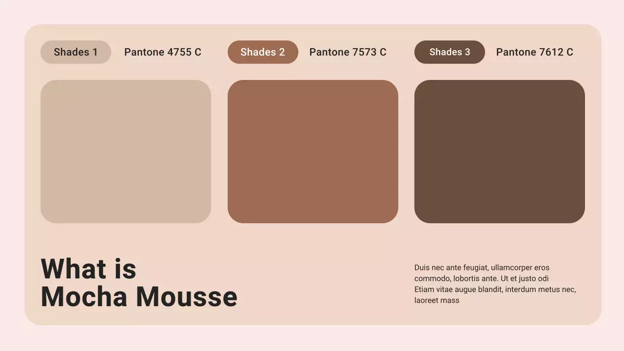 Apresentação do relatório de cores marrom moderno