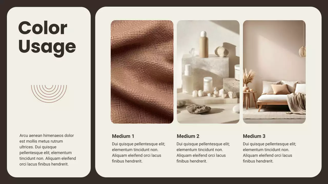 Beige Modern Color Trend Report Presentation
